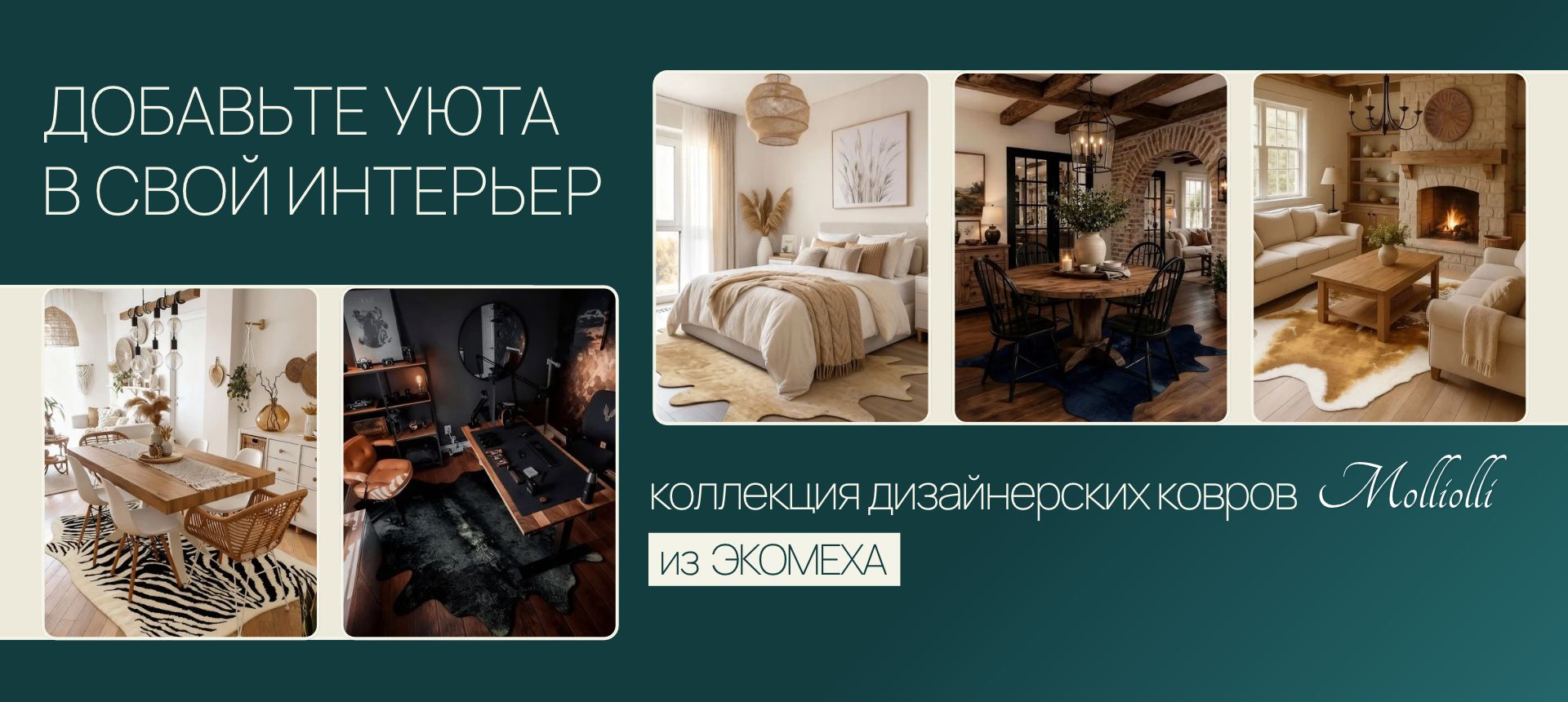 Банер — коллекция ковров Molliolli
